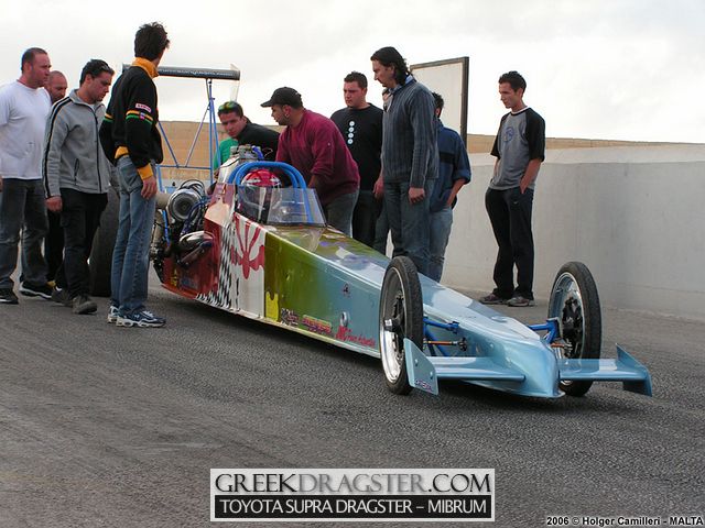 Toyota Supra Dragster - Mibrum Racing Team - Athens (c) www.greekdragster.com - The Greek Dragster Site