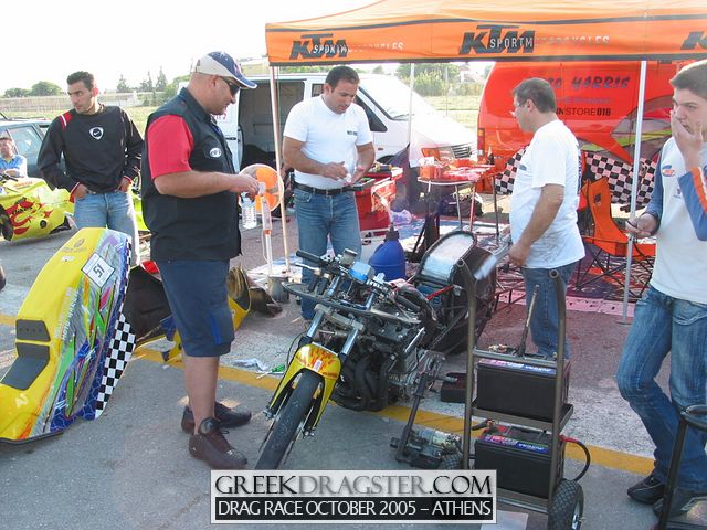 5th Championship Drag Race October 2005 - Athens (c) www.greekdragster.com - The Greek Dragster Site