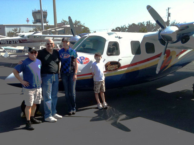 VP Racing Fuels Helps Pilots Fly Supplies to Earthquake Victims Key West, FL. (c) greekdragster.com - The Greek Dragster Site